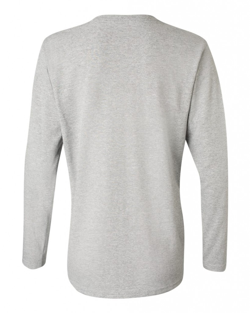 Gildan 100% Cotton Missy Fit Long Sleeve Ladies’ T-Shirt-#5400L – Big ...