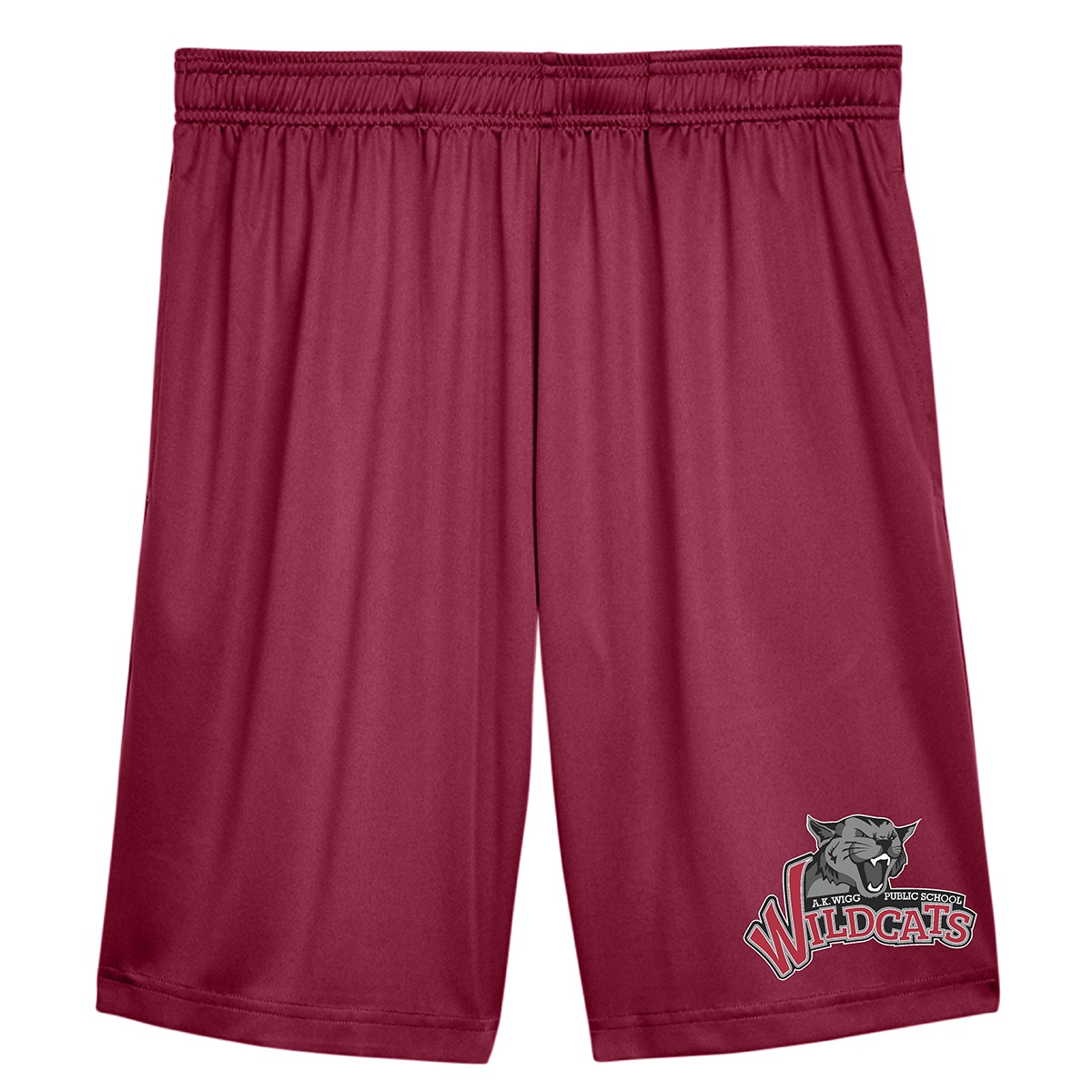 A.K. Wigg Wildcats Youth Team 365 Zone Performance Shorts Printed – # ...