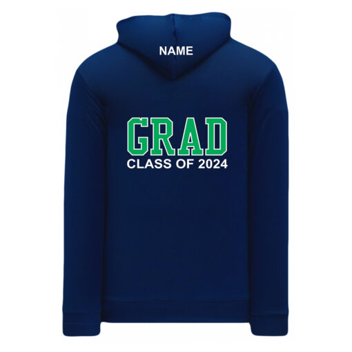 Notre Dame Class of 2024 Gradhoodie Embroidered NOTREDAMEA1835